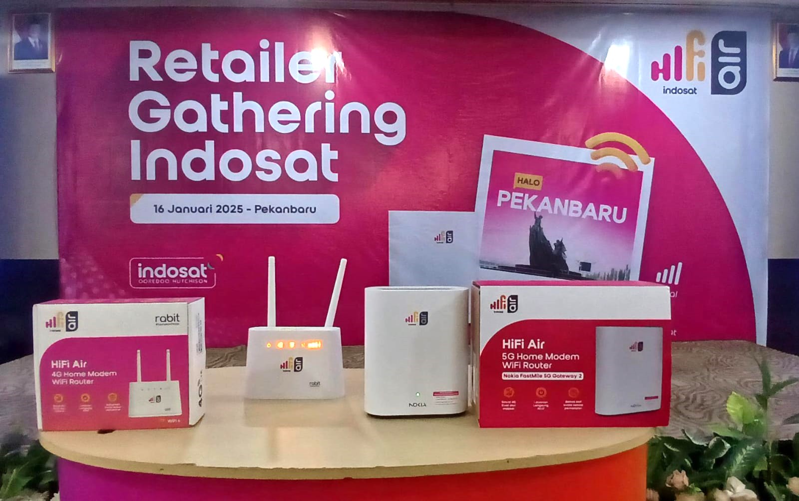 Indosat Hadirkan HiFi Air di Sumatera