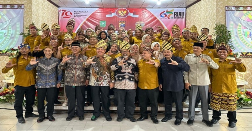Permas Lampri Gelar Puncak Milad ke-4, Sunaryo: Mari Kita Berkontribusi untuk Kemajuan Riau