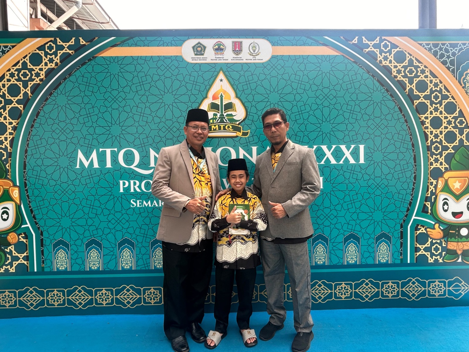 Siswa Kelas VI MI Assidiqiyah Siak Lolos ke Final Cabang Tartil Al-Qur’an Putra MTQ Nasional 2026