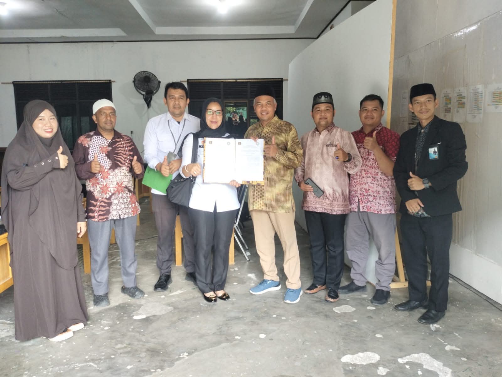 Kemenkum Riau Lakukan Koordinasi dan Tindak Lanjut Sentra KI di STAI Al-Mujtahadah Pekanbaru