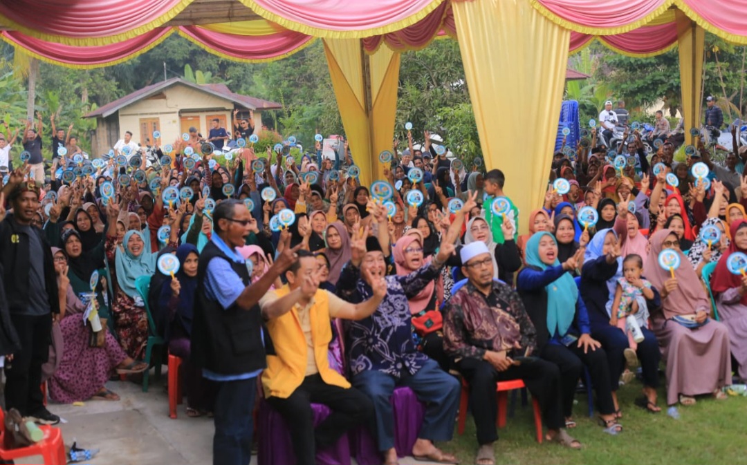 Kampanye Afni di Sungai Apit, Indra Gunawan: Kami Yakin Masyarakat Kita Ini Anti Intervensi