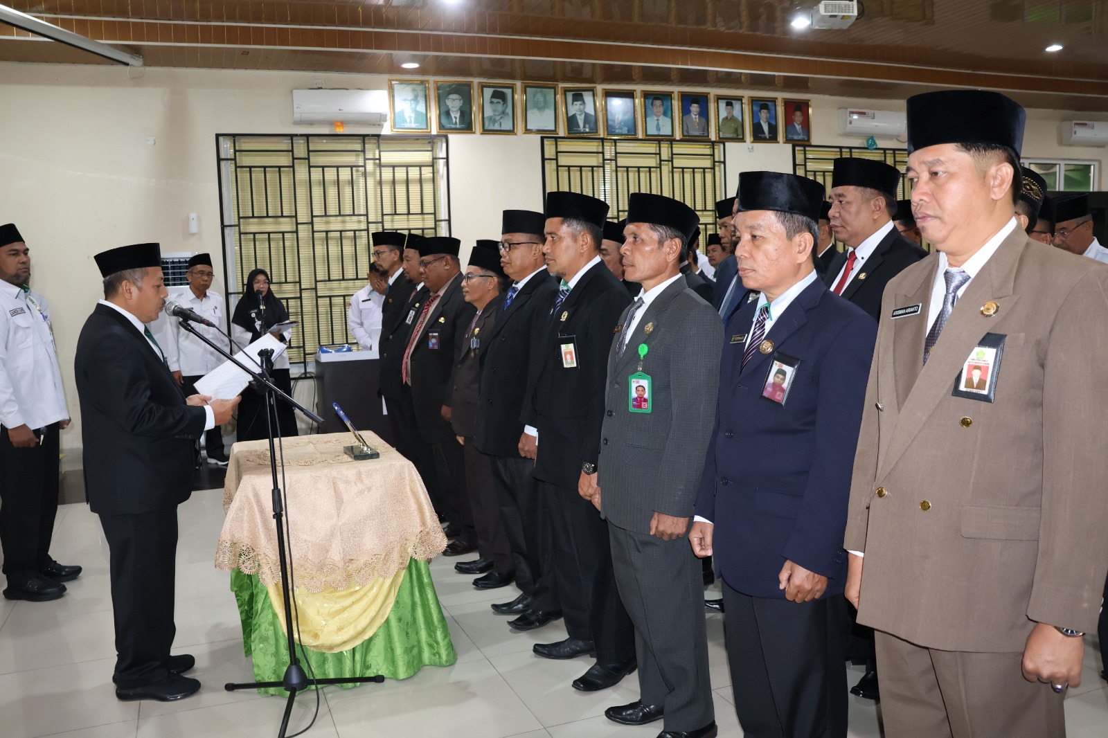 Lantik 31 Kepala KUA se Riau, Muliardi: Ujung Tombak Layanan Masyarakat