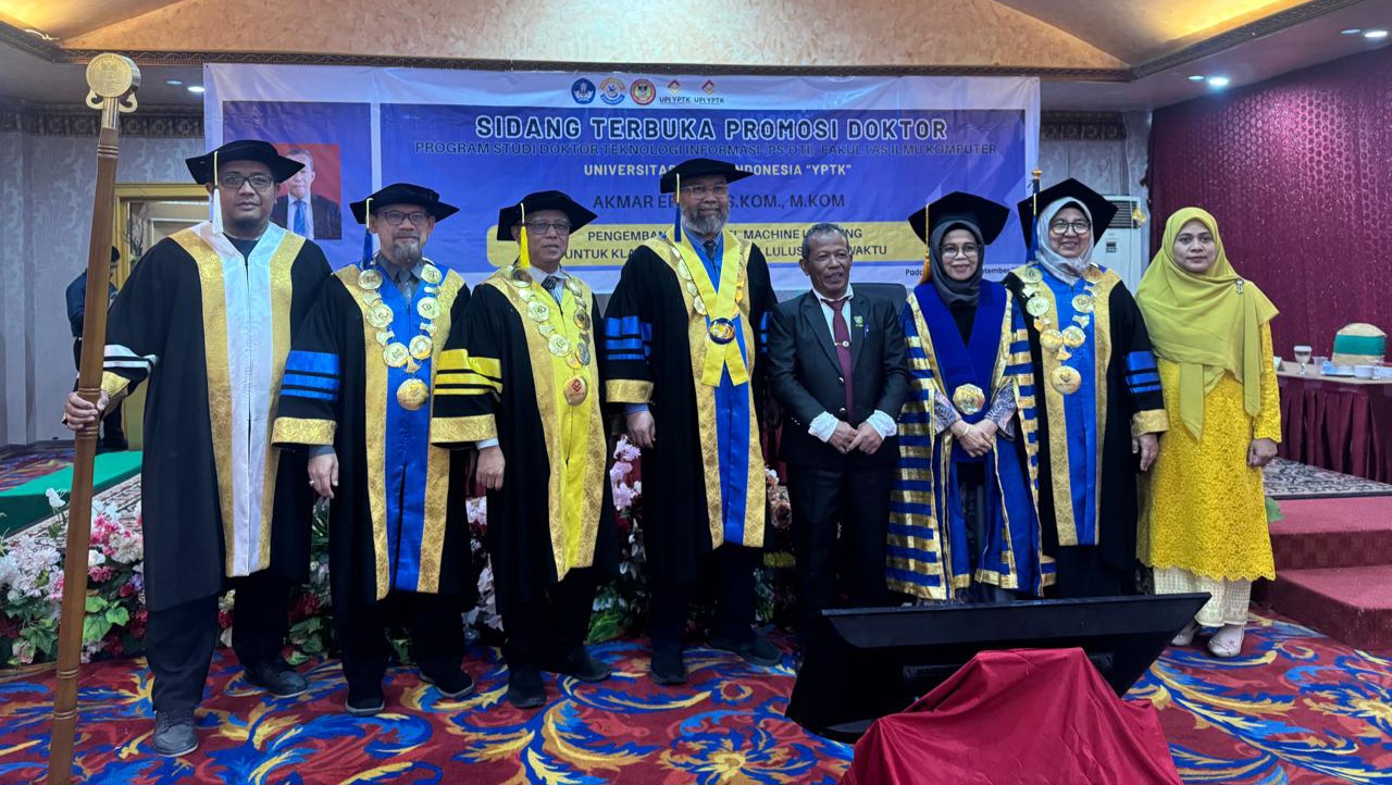 Berkat Riset Machine Learning di UPI Padang, Dosen Teknik UIR Akmar Efendy Raih Doktor