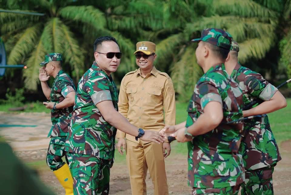 Jhonny Charles Apresiasi Kunjungan Pangdam I/BB dan Danrem 031 WB ke Rohil