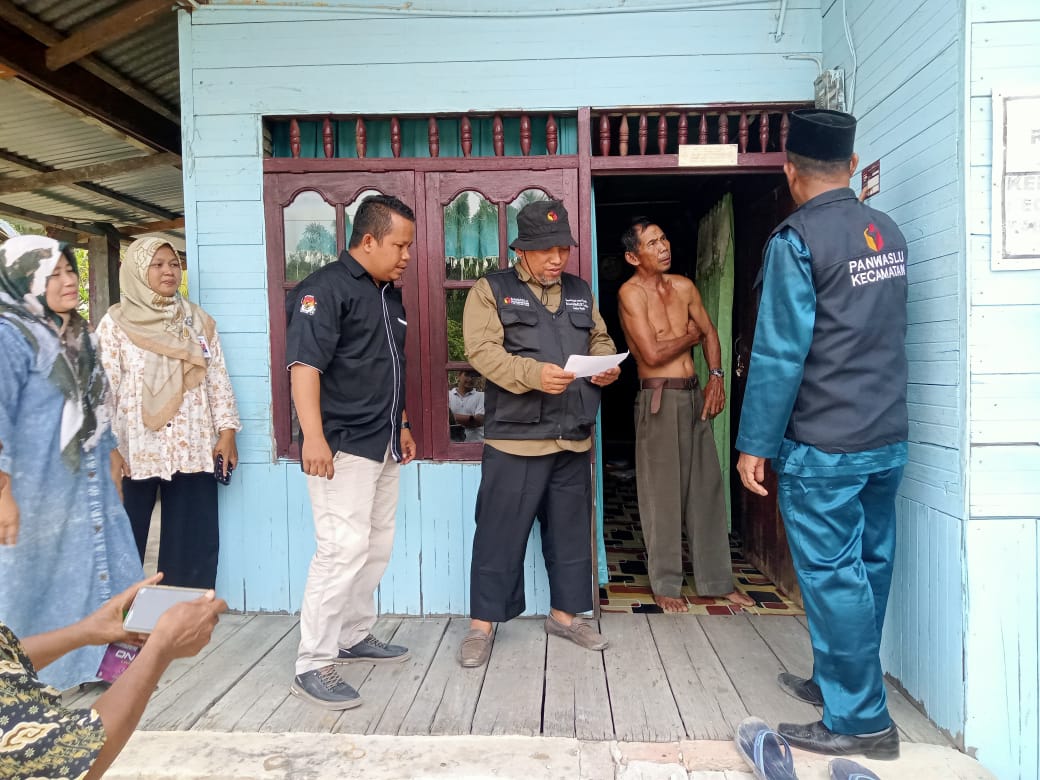 Bawaslu Rohil Temukan Coklit Banyak Tak Tuntas