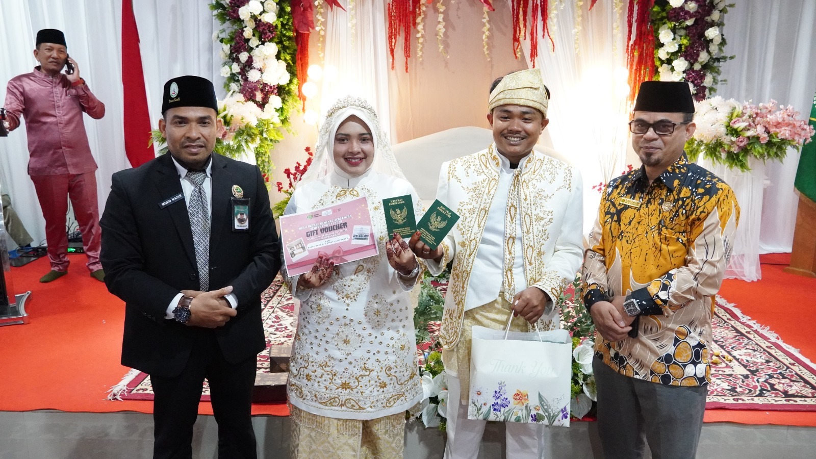 Kanwil Kemenag Riau.Gelar Nikah Berkah, Kemenag Berdampak