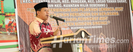 Usai Hadiri Kegiatan di Baserah, Suhardiman Amby Pimpin Rombongan Menuju Rengat