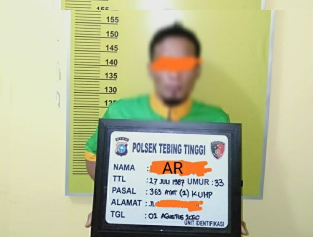 Polsek Tebingtinggi Ringkus Pelaku Pencurian, Satu Orang DPO