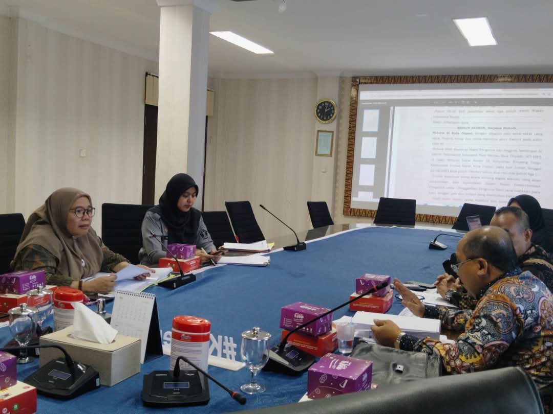 Hadapi Persidangan Lanjutan Melalui e-Court, Bidang Pelayanan AHU Kemenkum Riau Gelar Rapat Persiapan Perkara