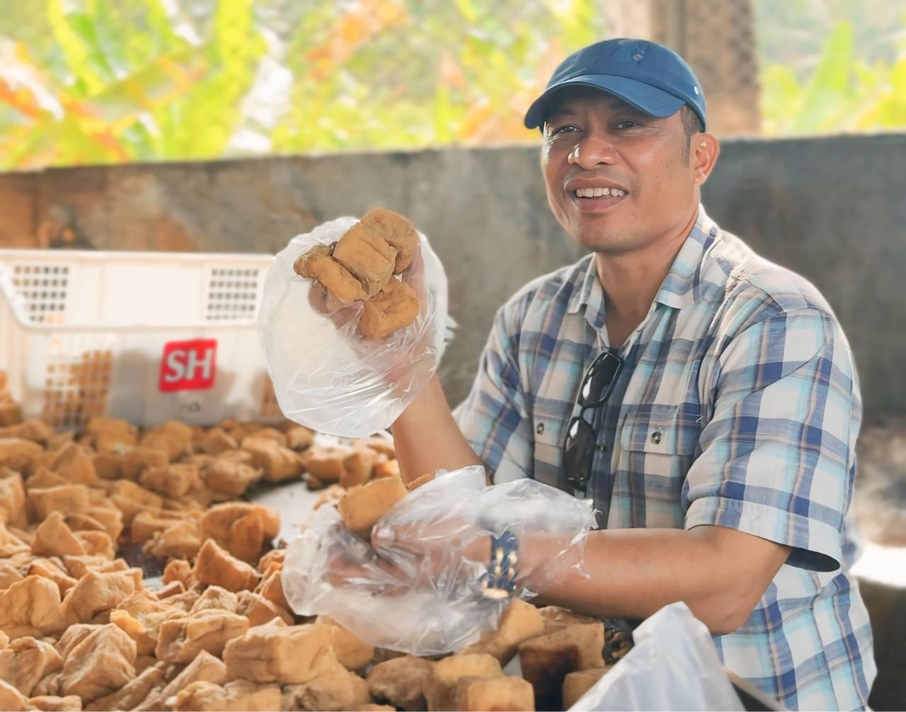 Kunjungi IRT Tahu-Tempe di Duri, Bagus Santoso: Jadi Sumber Pendapatan Keluarga dan Kurangi Pengangguran