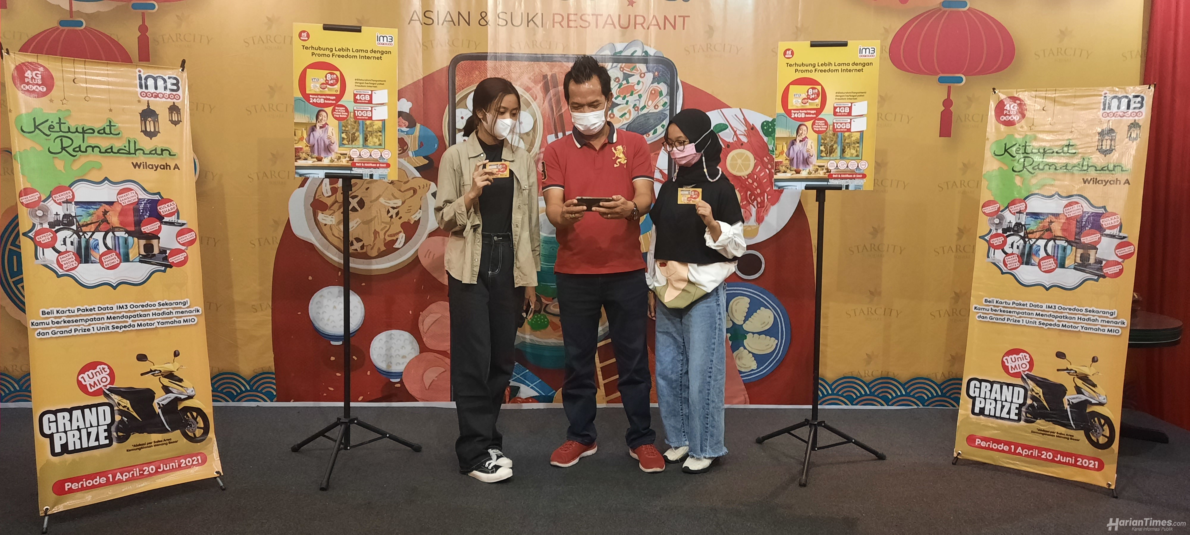 Buka Puasa Bareng Insan Pers di Pekanbaru, Indosat Ooredoo Kampanyekan #Silaturahmi Tanpa Henti#