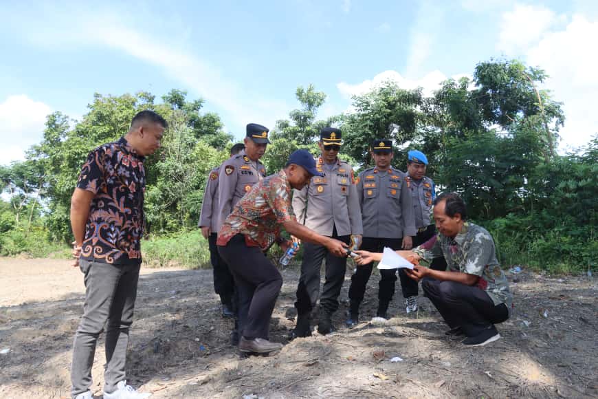 Tinjau Kesiapan Lahan Jagung di Bukit Kapur, Kapolres Dumai: Kami Yakin Program Ini akan Berjalan Sukses