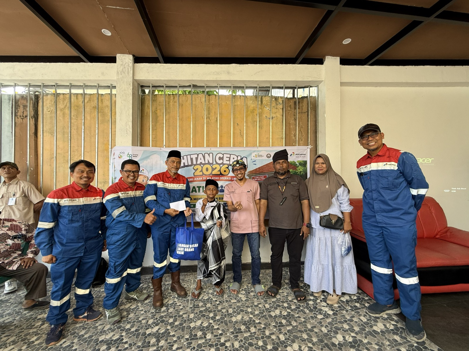 Khitan Ceria PHR Wujudkan Senyum Sehat Generasi Masa Depan Rokan