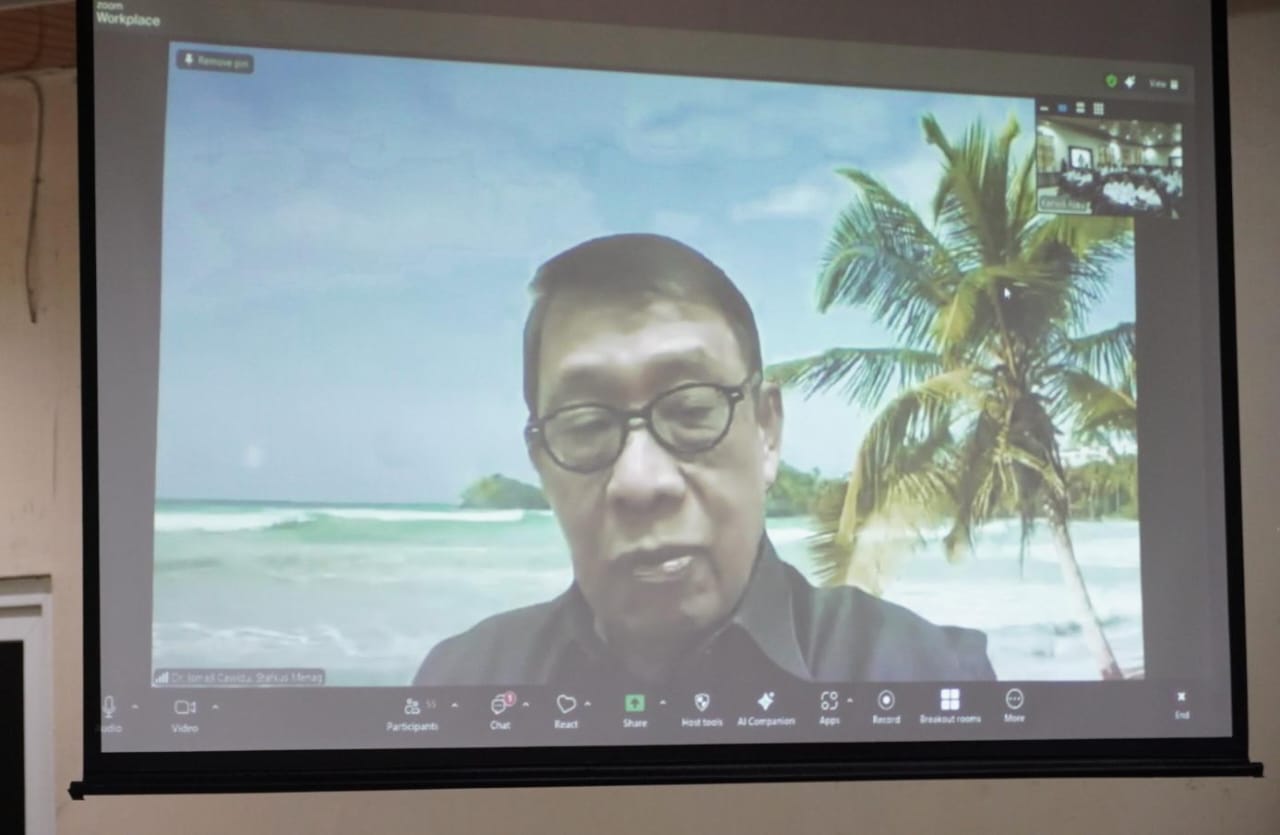 Pembinaan Pegawai Bersama Stafsus Menag, Ismail Cawidu: ASN Kemenag Hrus Jadi Teladan di Tengah Masyarakat