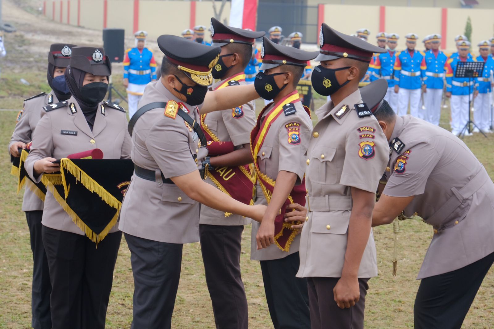Lantik 449 Bintara Polisi, Kapolda Riau : Jadilah Polisi yang Bermanfaat