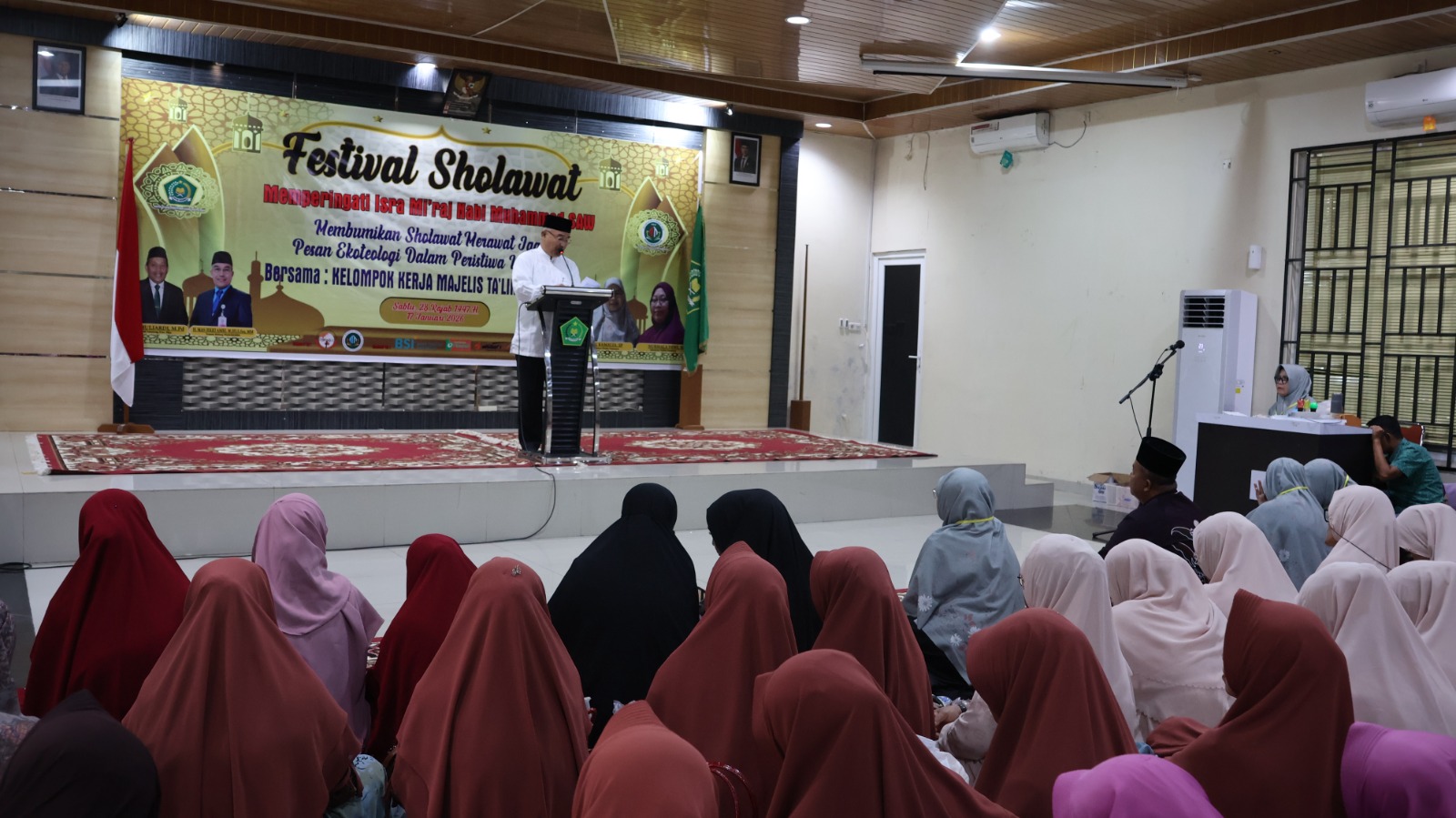Festival Shalawat KKMT Riau Gaungkan Pesan Ekoteologi Isra Mi'raj