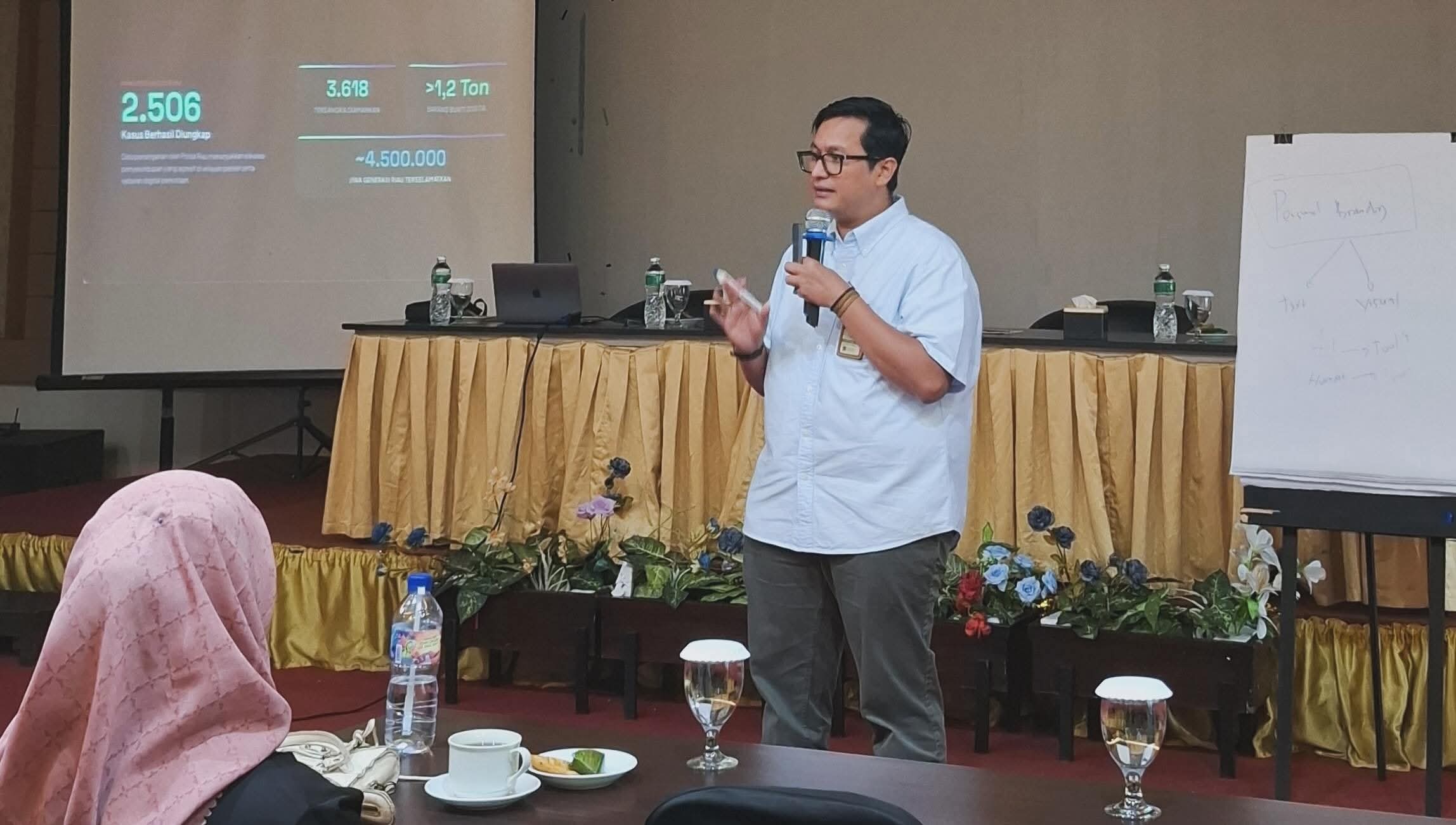 Gaungkan Gerakan P4GN, Harry Setiawan: Literasi Digital Jadi Benteng Generasi Muda dari Bahaya Narkoba