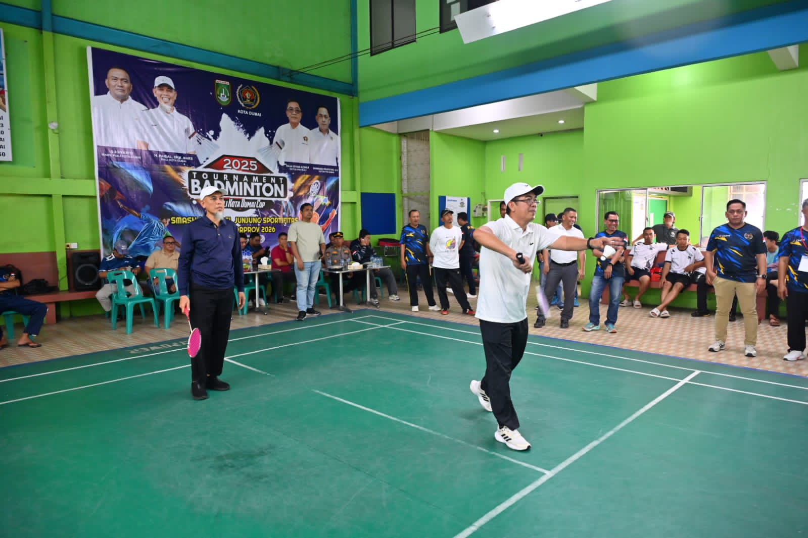 16 Klub PB dan 32 Wartawan Berlaga di Open Tournament Walikota Dumai Cup 2025