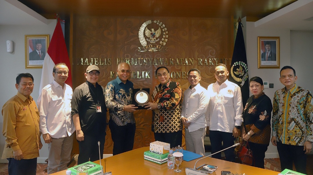 Terima Audensi PWI, Wakil Ketua MPR Puji Profesi Wartawan Ikut Mencerahkan Dunia