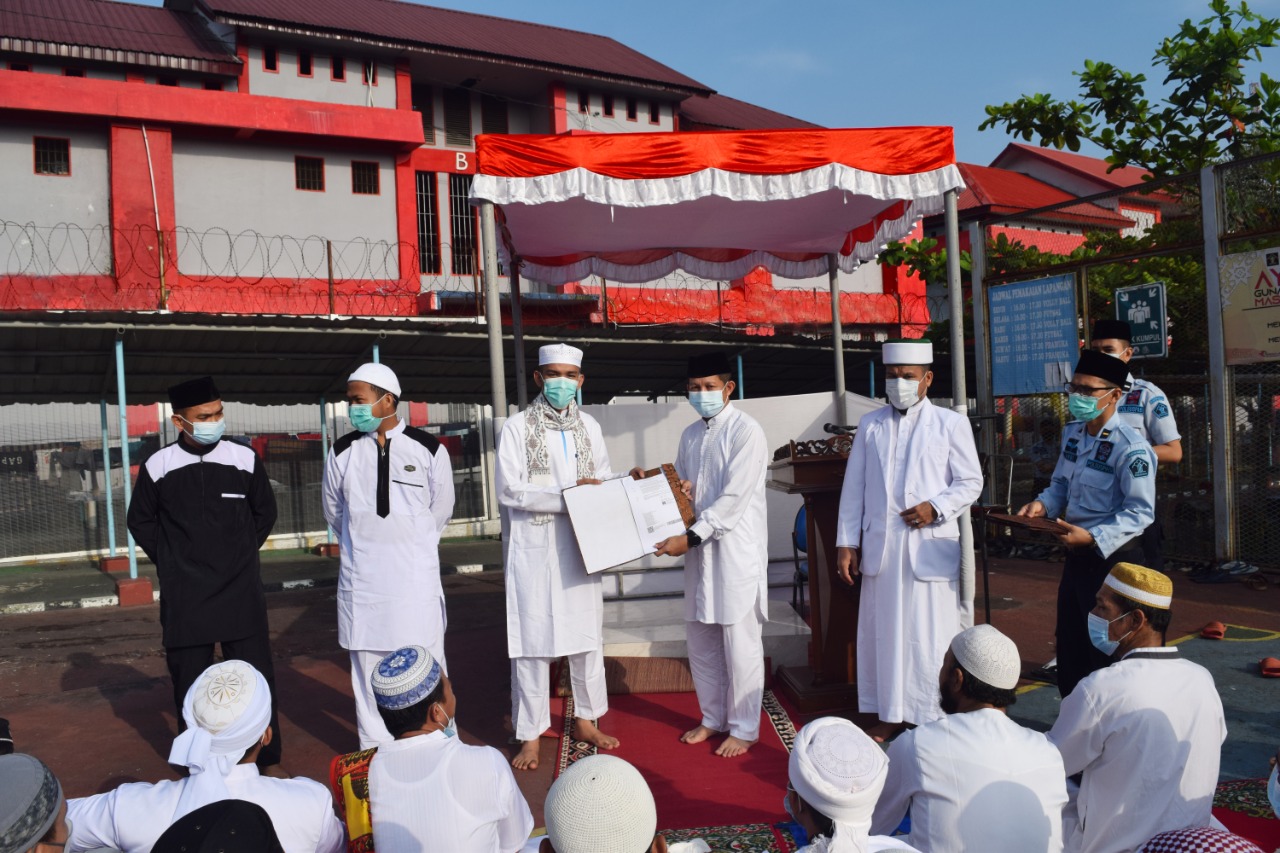 849 orang Warga Binaan Rutan Pekanbaru Dapat Remisi Khusus Hari Raya Idul Fitri