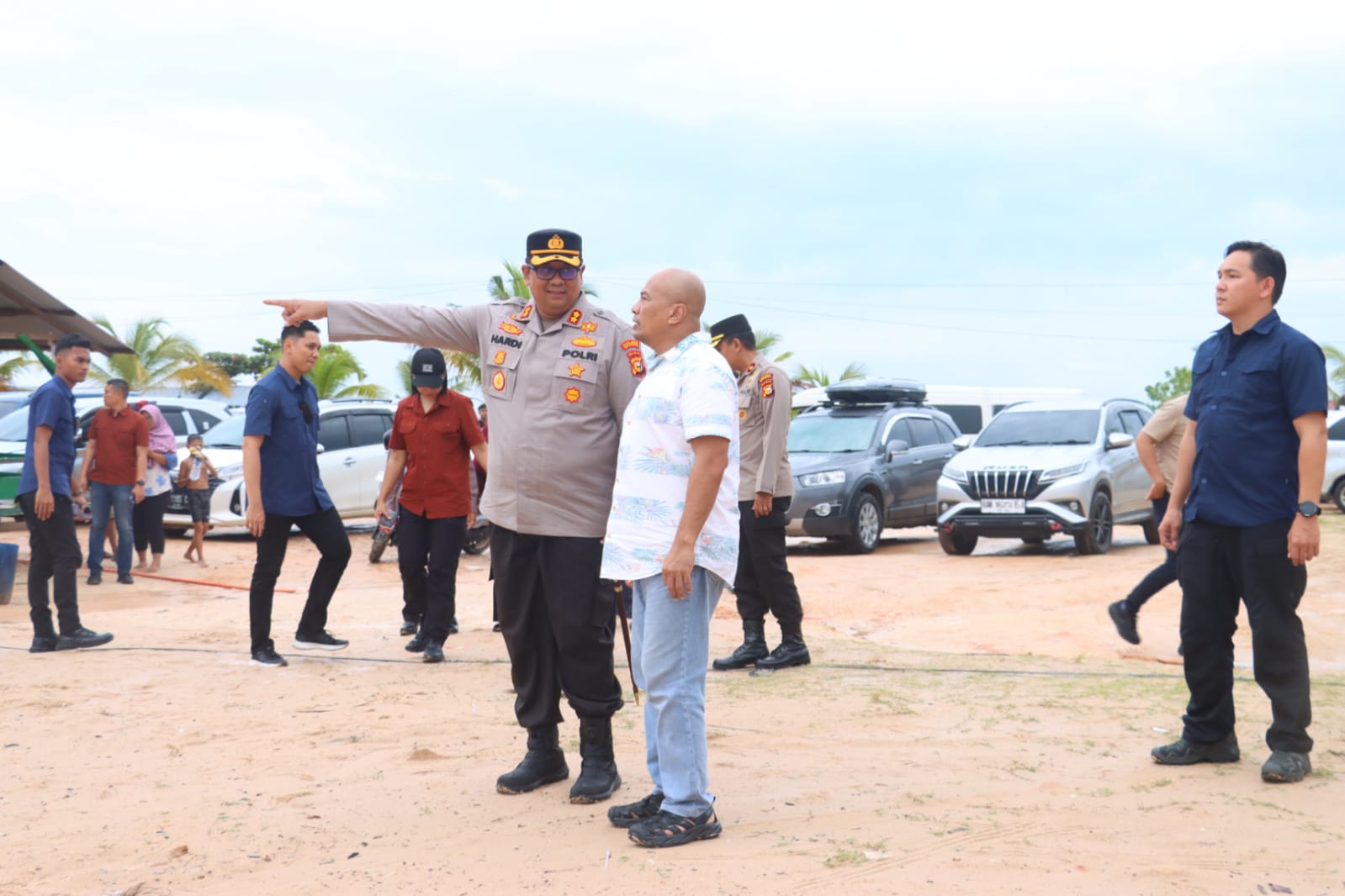 Tinjau Objek Wisata di Dumai, Wakapolda Riau: Kami Hadir Untuk Memastikan Masyarakat Merasa Nyaman