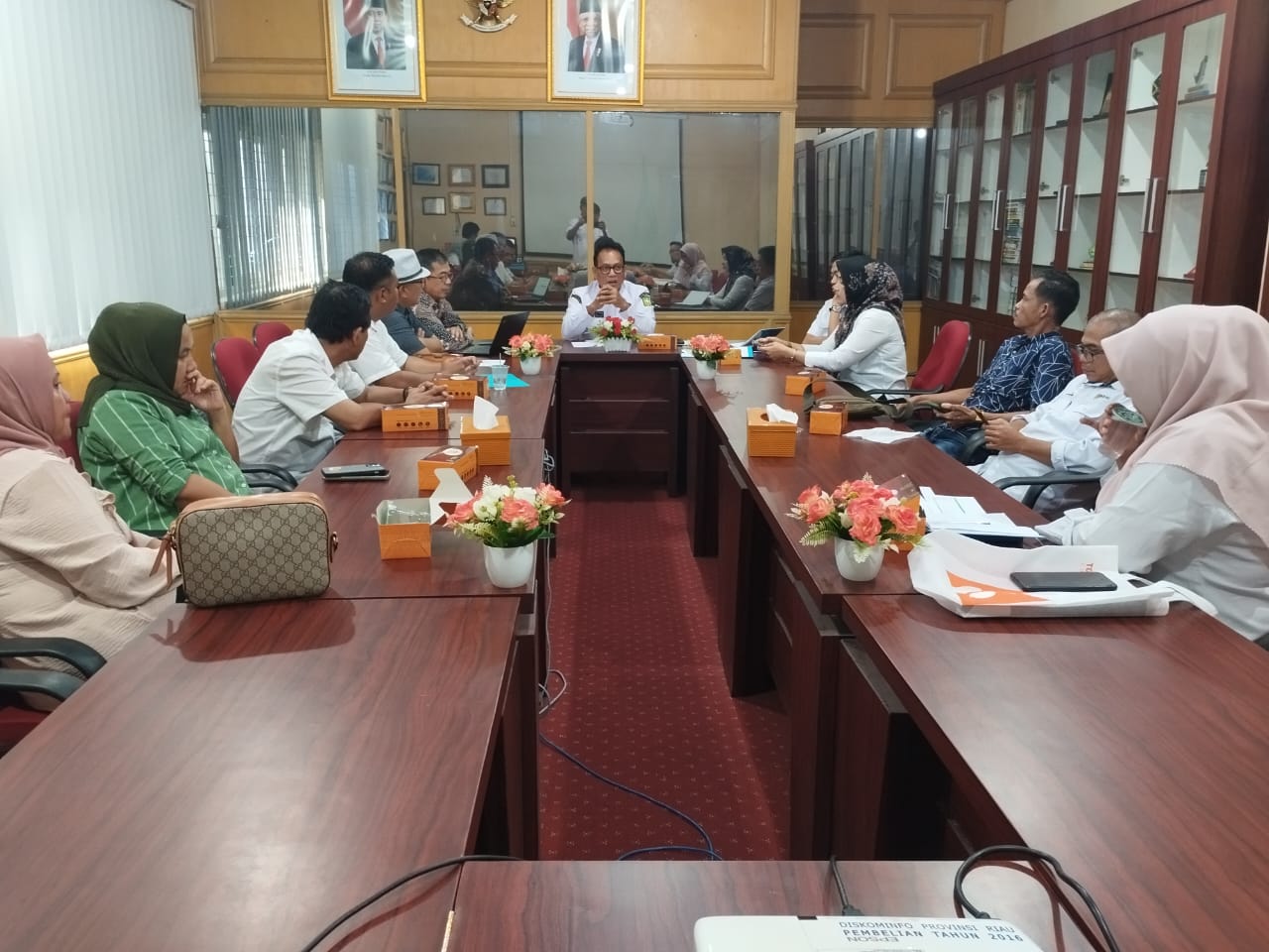 Tuan Rumah HPN 2025, PWI Riau Sinkronkan Agenda Kegiatan Bersama Diskominfotik