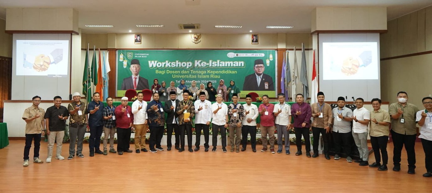 DDIK UIR Gelar workshop Keislaman, Prof Syafrinaldi: Iman dan Taqwa Ada Pada Pribadi Masing Masing