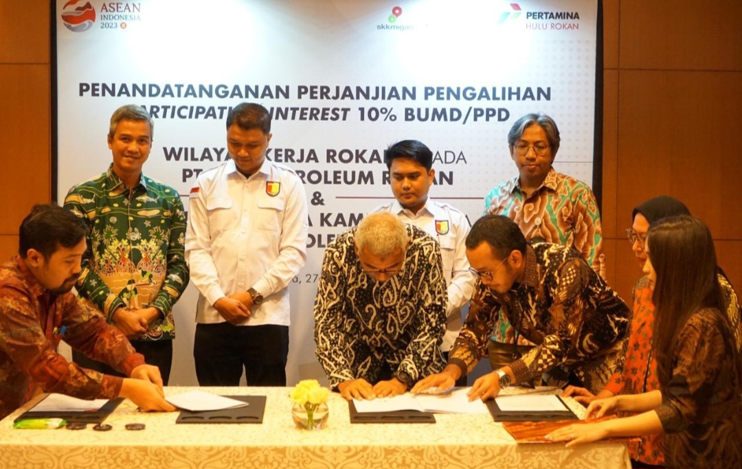 Pertamina Alihkan PI 10% dari WK Rokan dan WK Kampar untuk Provinsi Riau