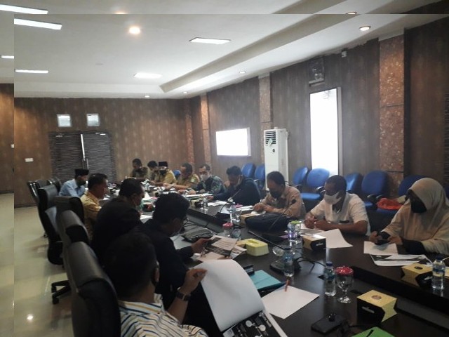 Komisi I DPRD Meranti Rapat Bersama KPU dan Capil