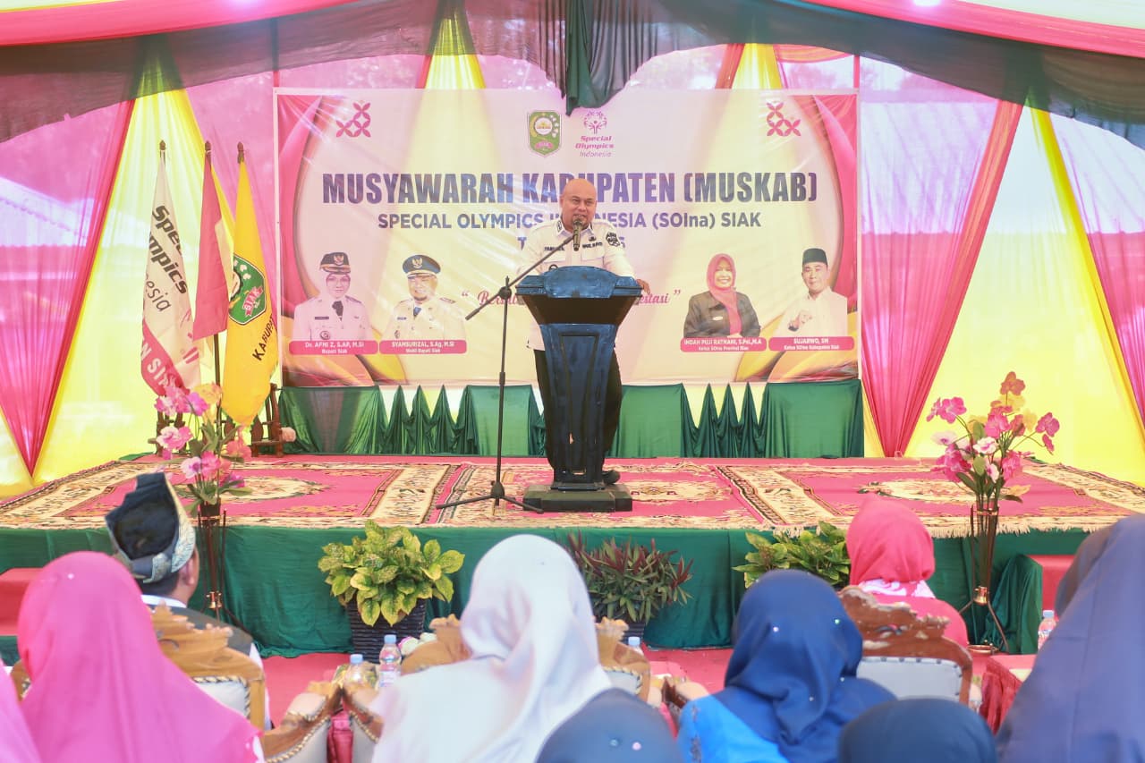 Gelar Muskab, SOIna Siak Perkuat Komitmen Cetak Atlet Disabilitas Intelektual Berprestasi