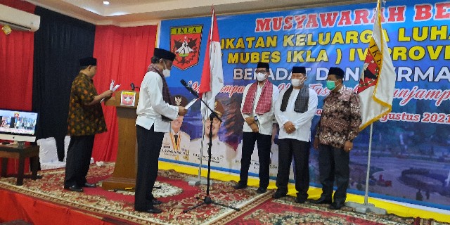 Di Mubes IV, Hanafi Terpilih Secara Aklamasi Sebagai Ketum IKLA Riau Periode 2021-2026