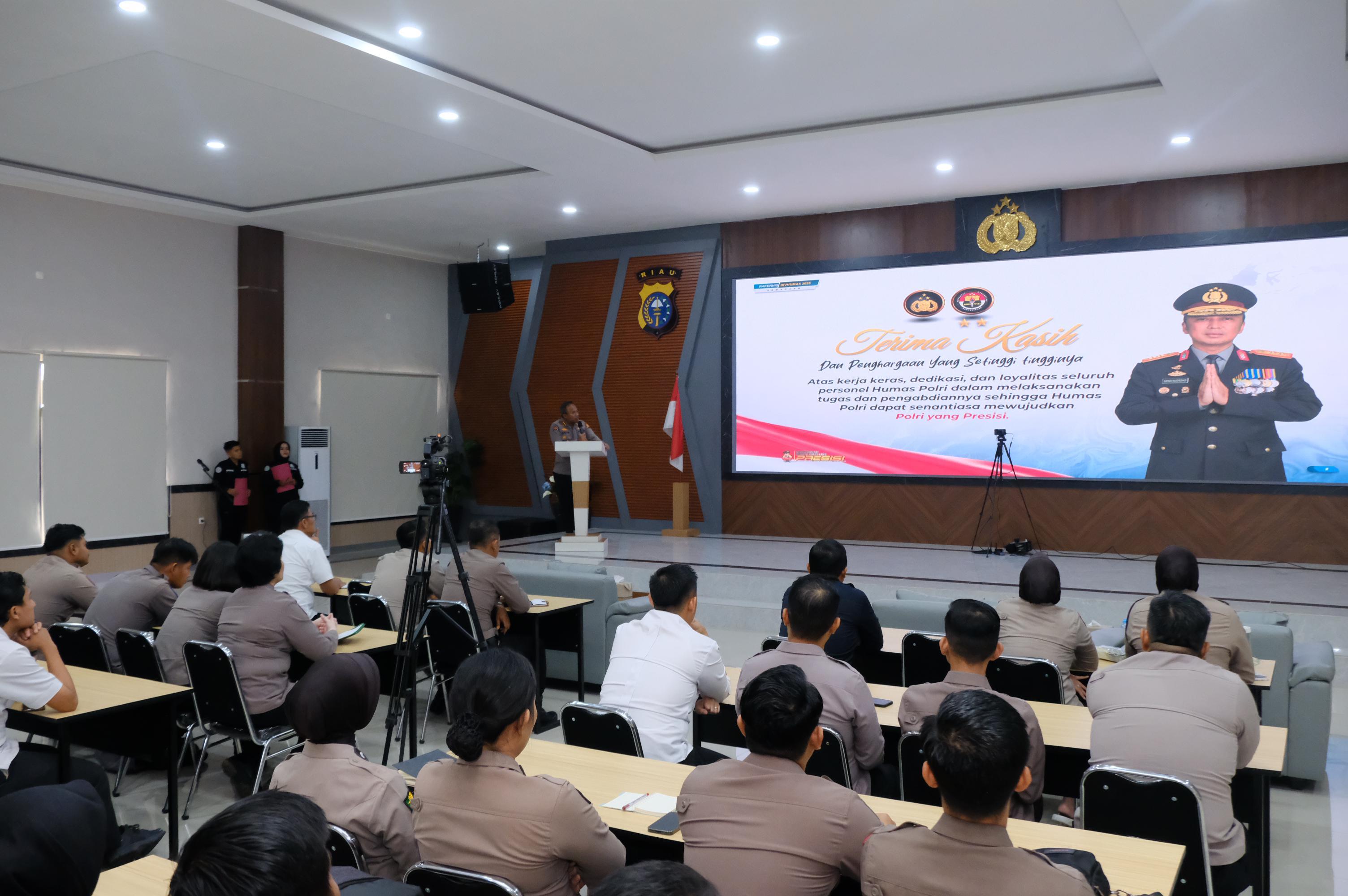 Wujudkan Keterbukaan Informasi Publik,Polda Riau Gelar Pelatihan Penguatan PPID
