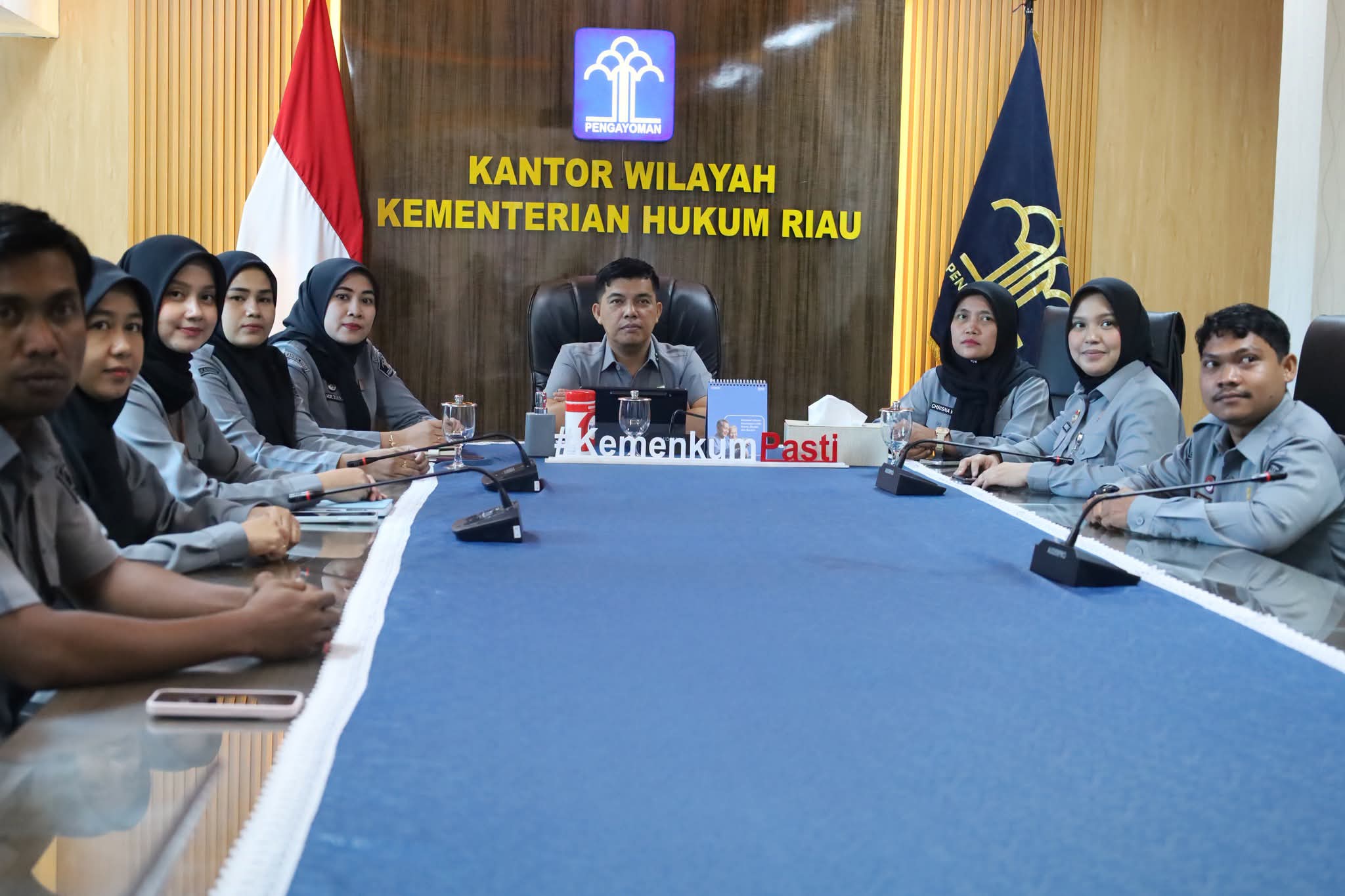 Kakanwil Kemenkum Riau Ikuti Forum Tata Kelola Kinerja Organisasi