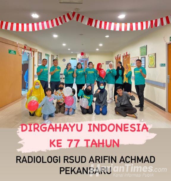 Radiologi RSUD Arifin Achmad Pekanbaru Taja Sejumlah Perlombaan Meriahkan HUT RI Ke-77