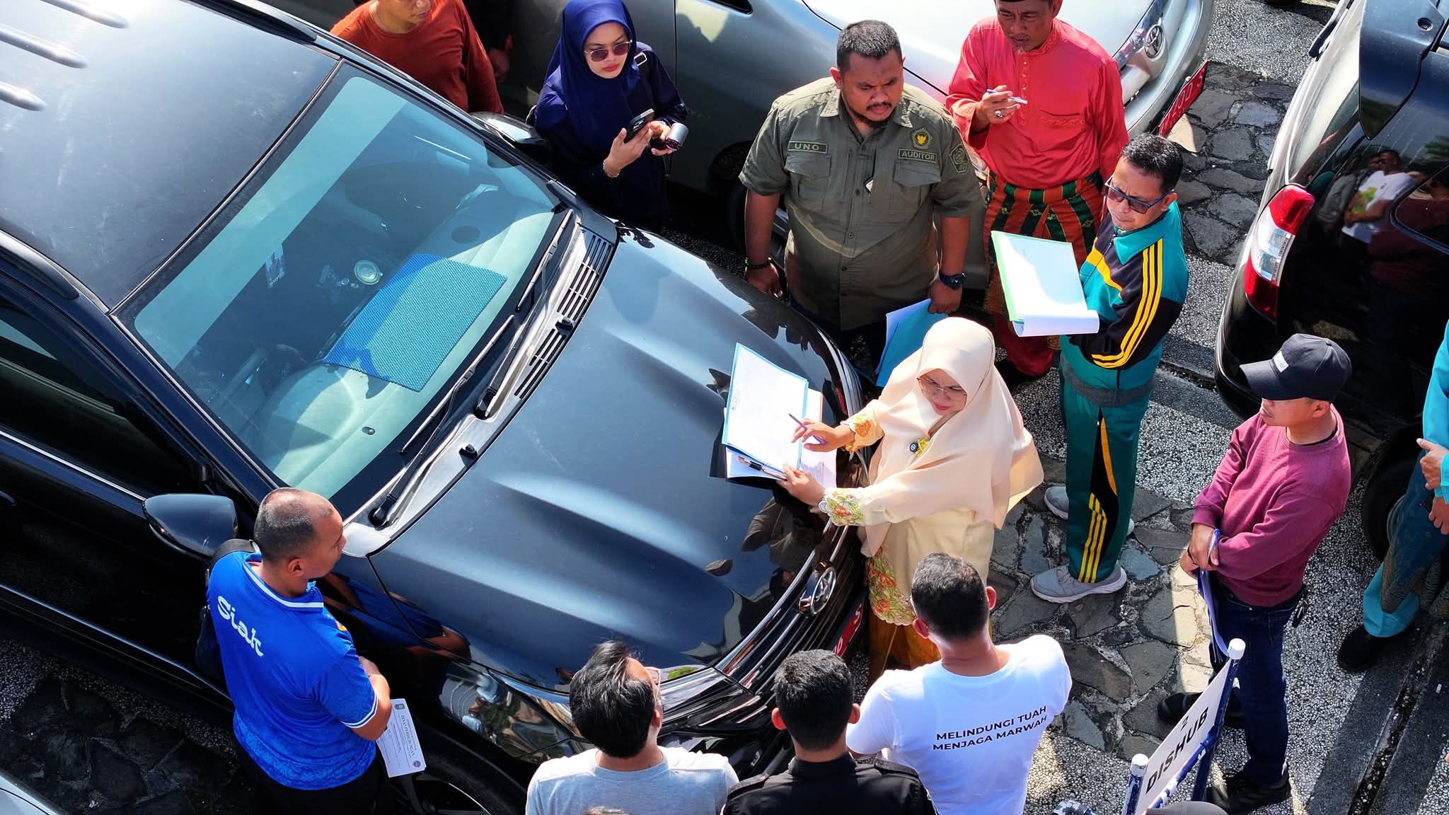 Cek Seluruh Kendaraan Dinas Roda 4, Dr Afni: Hasil Temuan Hari Ini Masih Digarap oleh Inspektorat
