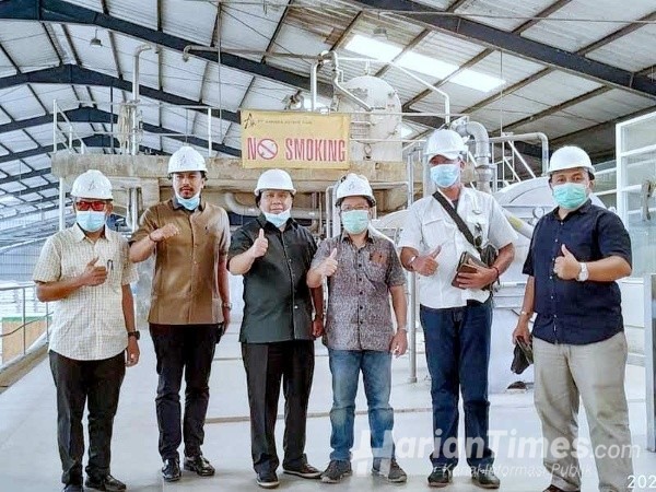 Selamatkan Pasar Sagu Meranti, Irwan Kunjungi Perusahaan Sagu di Bangka Belitung