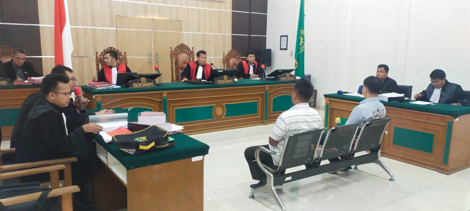 Dirut PKS PT SIPP  Dituntut 7 Tahun dan GM 5 Tahun Penjara