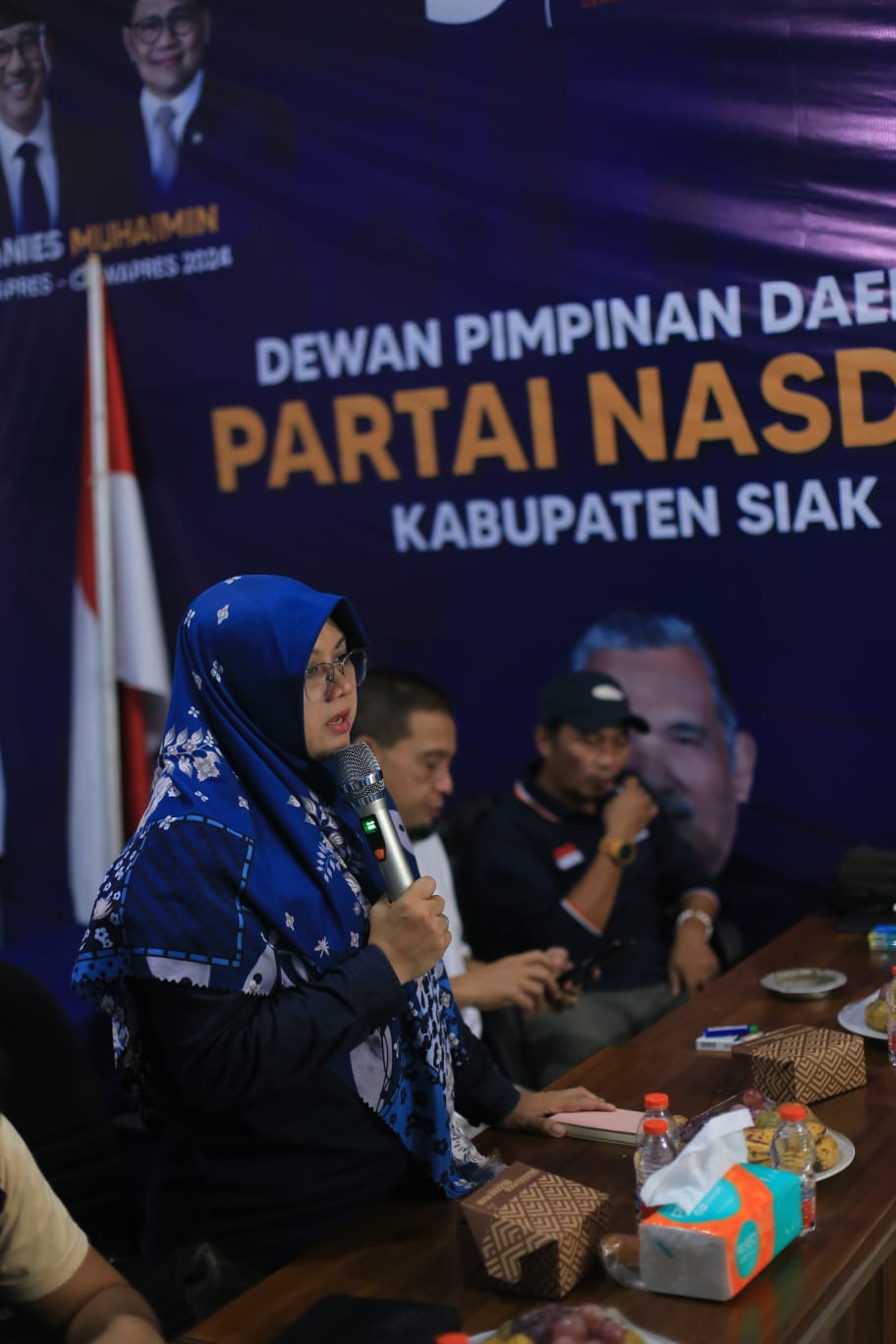 Konsolidasi Partai Nasdem Siak, Afni: Saya Yakin Kita Bisa Menang di Atas 40 Persen