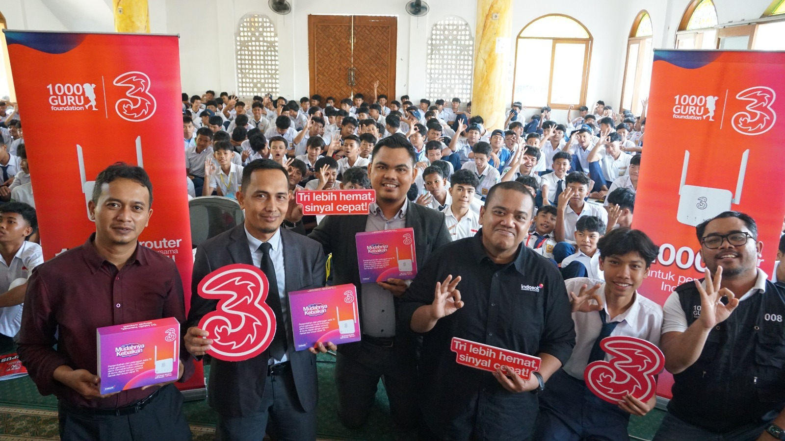 Melalui kampanye #MudahnyaKebaikan, Tri Ajak Pelanggan Berkontribusi dalam Program Sedekah Kuota