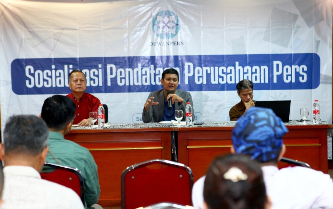 Dewan Pers Sosialisasi Pendataan Perusahaan Pers