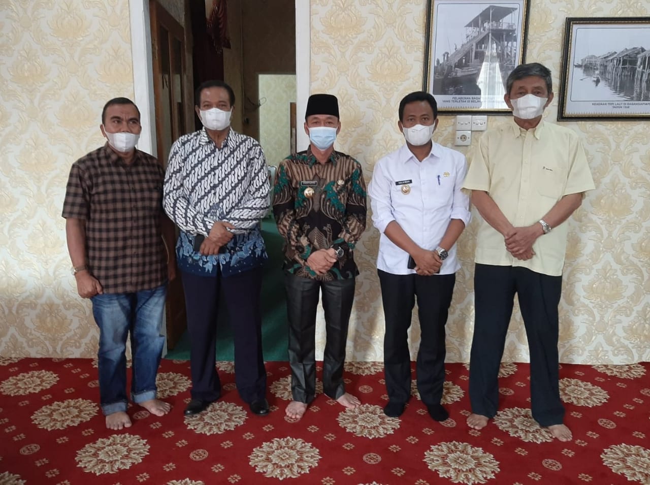 Terima Pengurus FPK Riau,  Bupati Rohil: Pembauran Itu Perlu Terus Dirawat