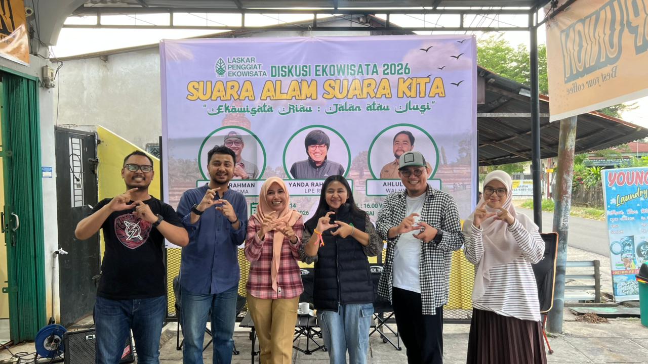 LPE Riau Gelar Diskusi Ekowisata dan Lingkungan