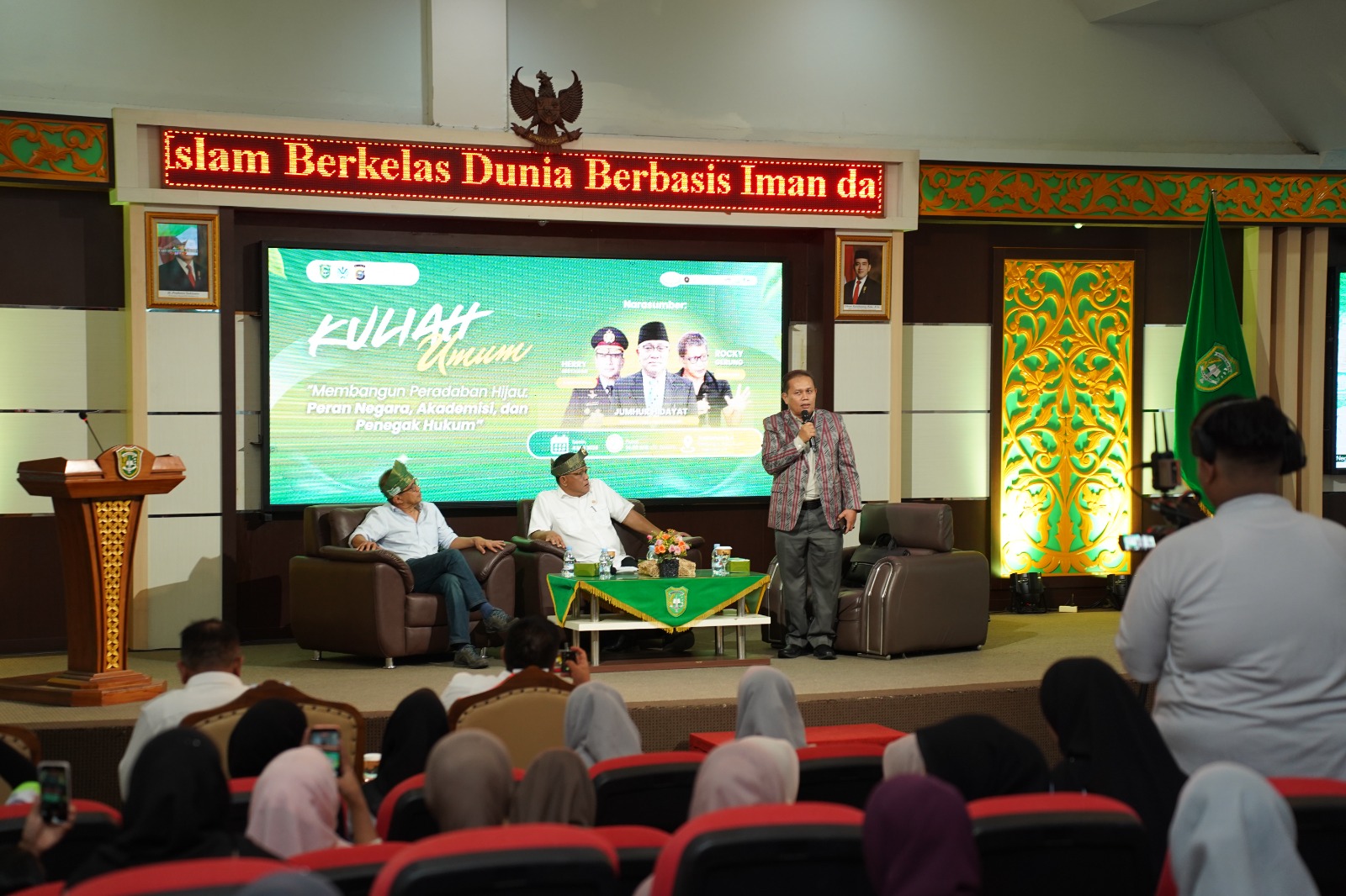UIR Hadirkan Tokoh Nasional di Kuliah Umum “Membangun Peradaban Hijau”