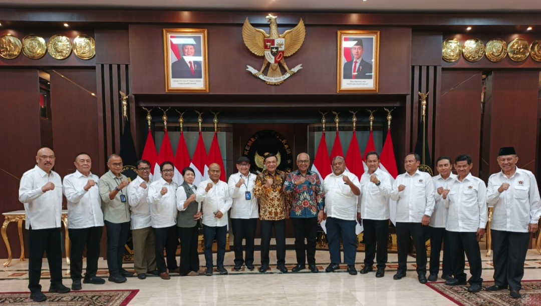 Menko Polkam Ajak PWI Berkontribusi Bangun Suasana yang Teduh