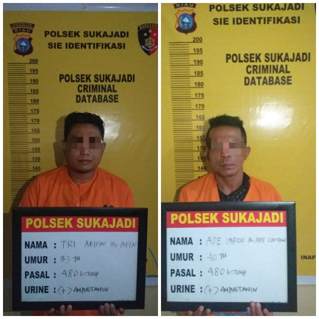 Tim Opsnal Polsek Sukajadi Amankan Dua Tersangka Perkara Pertolongan Jahat