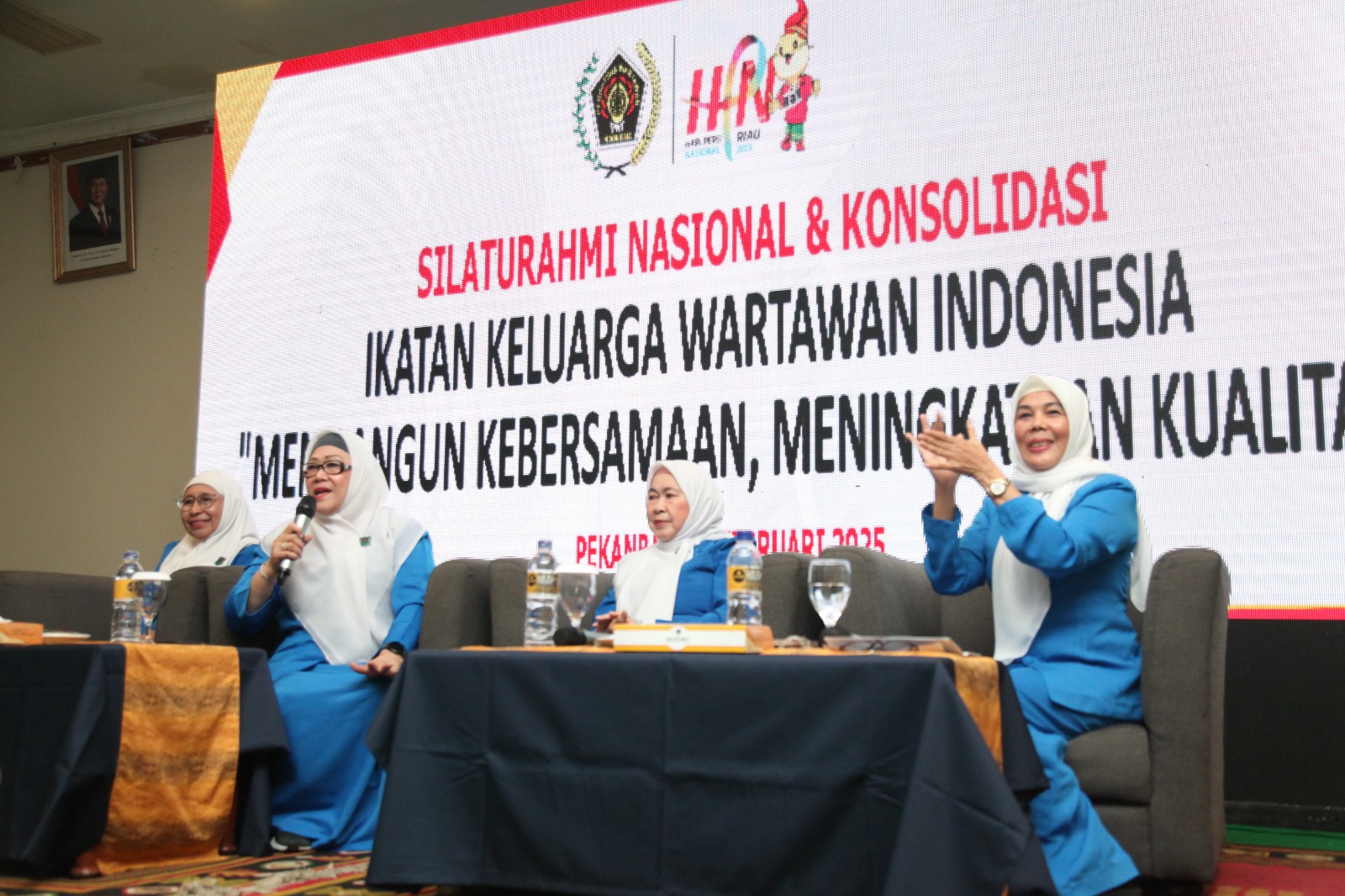 Plt IKWI Resmi Ditunjuk Saat Momen Perayaan HPN 2025 di Riau