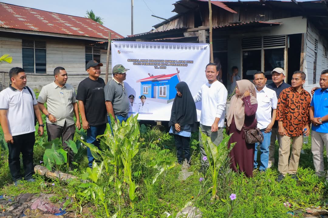 Pemko Bangun RLH untuk Warga Rumbai, Ditargetkan Rampung Jelang HUT ke-241