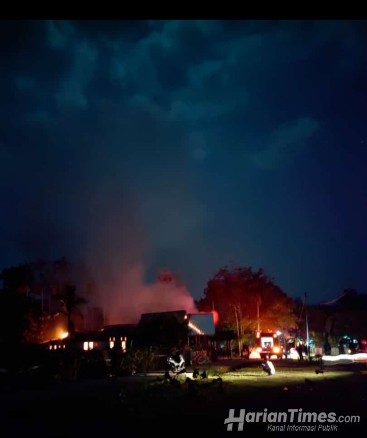 Satu Unit Rumah Terbakar, Warga Pulau Lancang Ditaksir Alami Kerugian Rp 300 Juta