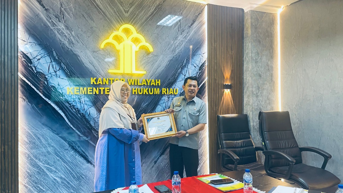 Kanwil Kemenkum Riau Perkuat Kolaborasi Melalui Inovasi PASIH PERDA