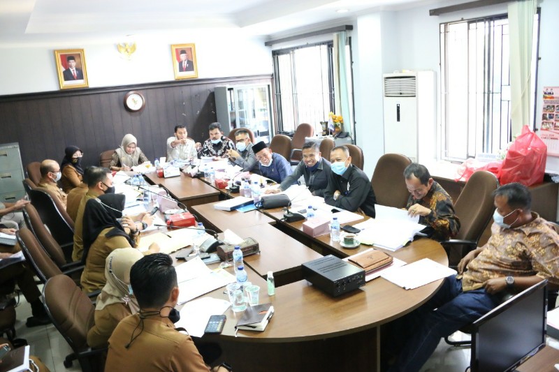 Hearing Komisi I dengan DMPTSP Pekanbaru, Usulkan Anggaran di APBD 2021 Sebesar Rp60 Miliar
